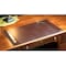 Dacasso DarkBrown Bonded Leather 30" x 18" Side-Rail Desk Pad PR-3603 - alternate 3